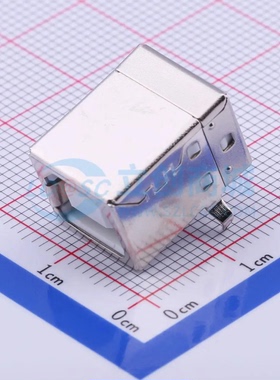 USB连接器 U-USBBR04P-F001 弯插 USB 2.0 母 弯插 原装正品