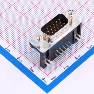 公 VGA连接器 正品 原装 15P 弯插 P154VLF 10090926 Sub