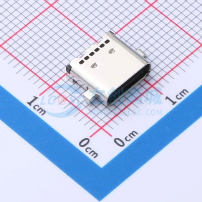 USB连接器 TYPEC-325-ECP24SC08 SMD USB 3.1 母 沉板 原装正品