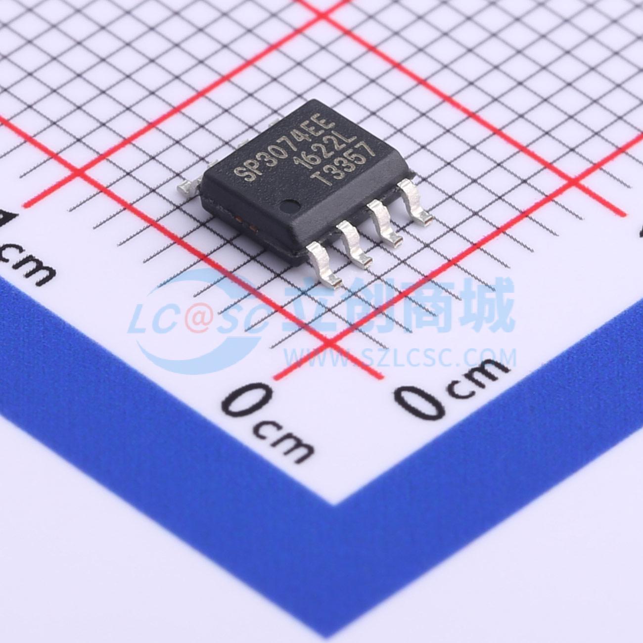RS-485/RS-422芯片 SP3074EEN-L/TR SOIC-8 原装 电子元器件配单