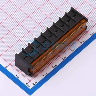 1x9P 接线端子DBT50G 边脚 直插6.35mm 6.35 OGC 栅栏式