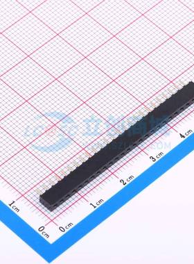 排母 CSFA101-2502A001R1AC 插件,P=2mm 1x25P 方孔 电子元器件配