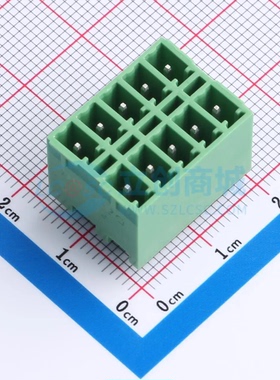 插拔式接线端子DB2EVHB-3.81-2*5P-GN 插件3.81mm 2x5P 板端/插座