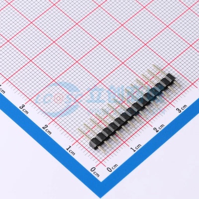 排针 DS1021-1x14SF11-B 插件,P=2.54mm 1x14P 单排 原装正品