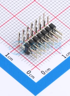 排针 DS1025-06-2x7P8BR1-B 弯插,P=2mm 2x7P 双排 原装正品