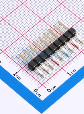 排针 X6511WRS-09H-C60D48 SMD,P=2.54mm 1x9P 方针 原装正品