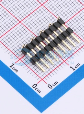 排针 X4612WVS-09I-C40D44-E60R1 SMD,P=2mm(交错脚) 1x9P 方针