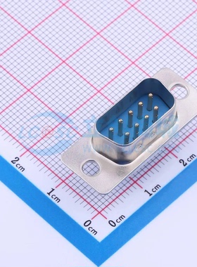 D-Sub/VGA连接器 X0109WT7BL1 插件 公 焊线式 9P 原装正品