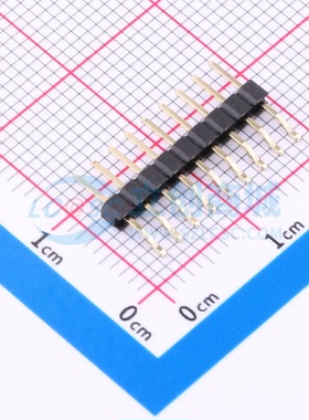 排针 X4611WRS-09I-C40D44 SMD,P=2mm 1x9P 方针 原装正品