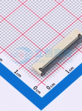 FFC/FPC连接器FPC0.5B-WTG-39P SMD,P=0.5mm 39P