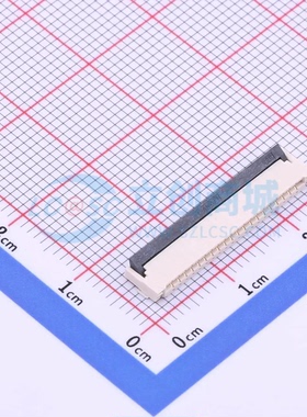 连接器KH-FPC1.0-H2.0SMT-20P-QCHF SMD,P=1mm 20P 翻盖式