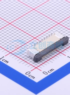 连接器 X05C2016TZ-518 SMD,P=0.5mm 16P 抽屉式 单侧触点/垂直
