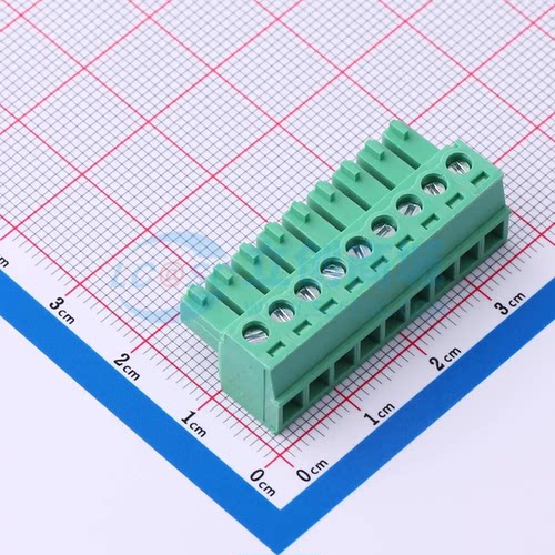 插拔式接线端子MX15EDGK-3.81-09P-GN01-Cu-Y-A P=3.81mm 1x9P 公