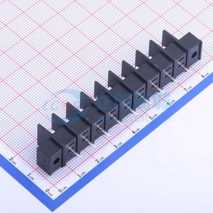 接线端子KF25CM 1x9P 7.62 插件7.62mm 直针 栅栏式