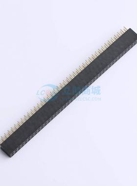 排母 B20020230-80PB0513-H64C28 插件,P=2mm 2x40P 方孔 电子元