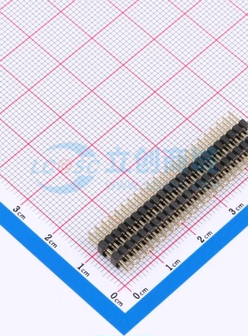 排针 X4622WV-2x23I-C40D28-E60 插件,P=2mm 2x23P 方针 原装正品