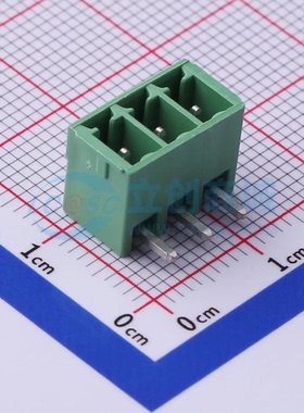 插拔式接线端子1803280 弯插3.81mm 1x3P 板端/插座-闭口