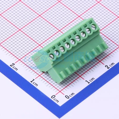 插拔式接线端子KF2EDGK-2.54-9P P=2.54mm 1x9P 插头