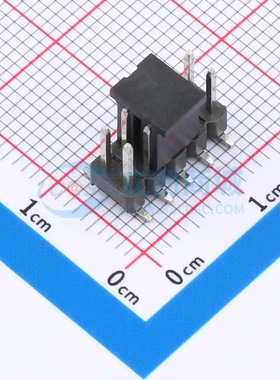 排针 A254M05-0B10P51R-H25A60 SMD,P=2.54mm 原装正品