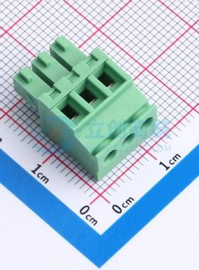 插拔式接线端子XDCB-3A381G-3-3G61 P=3.81mm 1x3P 公插头