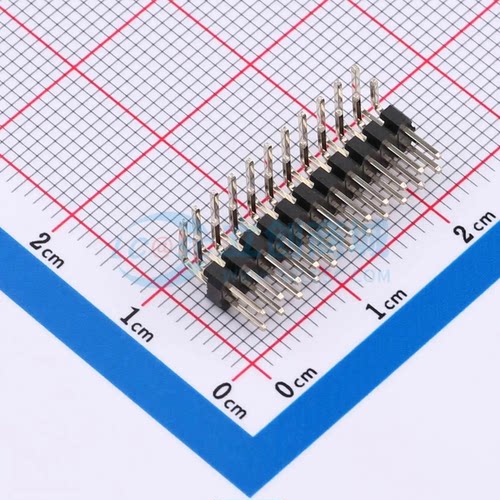 排针 PZ200R-12-22P 弯插,P=2mm 原装正品