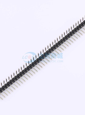 排针 KH-2.54PH90-1X39P-L13.8 弯插,P=2.54mm 1x39P 单排 原装正