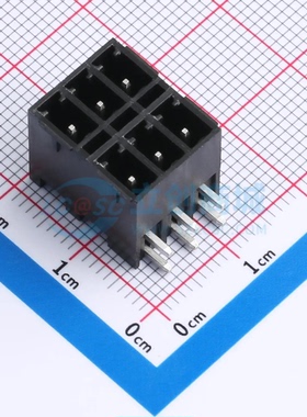 插拔式接线端子DB2ERHB-3.81-2*3P-BK 弯插3.81mm 2x3P 板端/插座