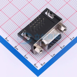 X0615FT7B3 弯插 正品 Sub 原装 VGA连接器 15P 母