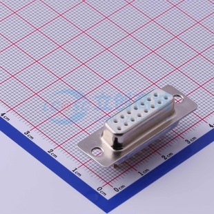 原装 GDM15F 母 焊线式 插件 VGA连接器 180 正品 15P Sub