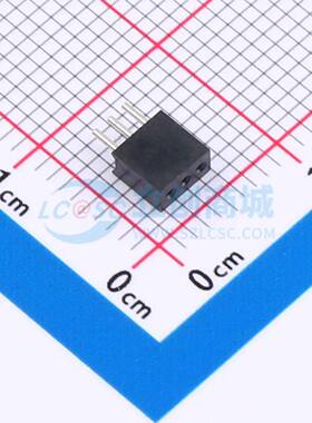 排母 MTBA1-D030640 插件,P=1.27mm 1x3P 圆孔 电子元器件配单