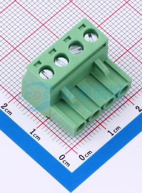 插拔式接线端子DA508-210C1-4PG213 P=5.08mm 1x4P 公插头