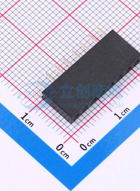 排母 PM254V-11-08-H85 插件,P=2.54mm 方孔 电子元器件配单