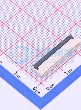 连接器KH-FPC1.0-H2.0SMT-18P-QCHF SMD,P=1mm 18P 翻盖式
