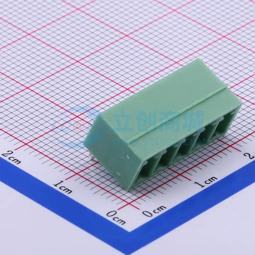 插拔式接线端子DB2ERC-3.81-5P-GN 弯插3.81mm 1x5P 板端/插座-闭