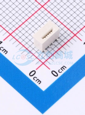 FFC/FPC连接器WL0540013-050R-002 SMD,P=0.5mm(交错脚) 5P 无锁