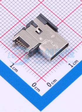 USB连接器 MC-711-H72 SMD 侧插 16P 原装正品