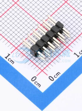 排针 A200UP-ZS06P-PC028 插件,P=2mm 2x6P 方孔 双排 原装正品