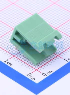 插拔式接线端子1759017 弯插5.08mm 1x2P 板端/插座-开口