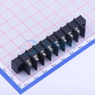 接线端子KF25CM 1x8P 7.62 插件7.62mm 直针 栅栏式