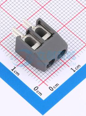 螺钉式接线端子978-Y/02 插件,P=5mm 直插 灰色