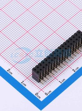排母 MTF272-217RU1 插件,P=2mm 2x17P 电子元器件配单
