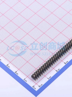 排针 X4621WVS-2x25I-C40D64 SMD,P=2mm 2x25P 方针 原装正品