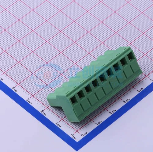 插拔式接线端子KF2EDGK-5.0-9P P=5mm 1x9P 插头