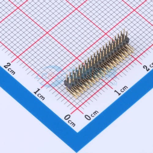 排针 GPCB201-2002A003C1AD 弯插,P=1mm 2x20P 方针 原装正品