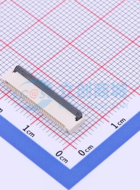 连接器 KH-FPC0.5-H2.0SMT-36P-QCHF SMD,P=0.5mm 36P 翻盖式