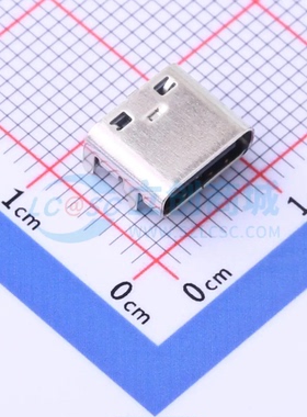 USB连接器 TYPE C-DB-109PWB SMD 母 卧贴 16P 原装正品