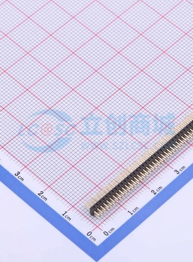 排针 X1321WV-2x39J-C30D23 插件,P=1.27mm 2x39P 方针 原装正品