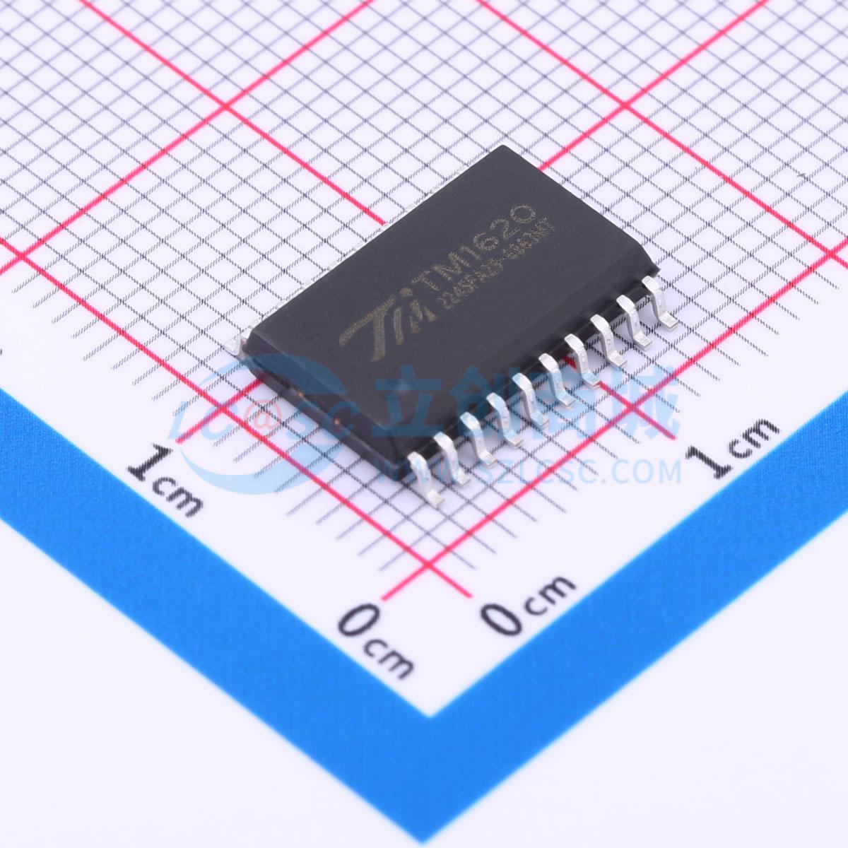 数码管驱动 TM1620(TA1323C) SOP-20 原装正品 电子元器件配单