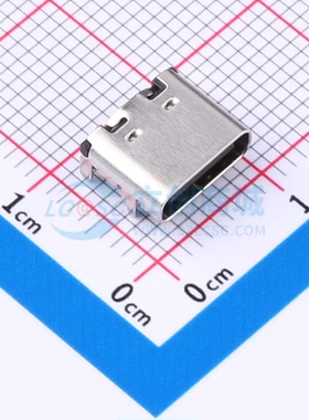 USB连接器 TYPEC-307DSW-ECP16 SMD USB 3.1 母 卧贴 原装正品