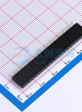 排母 CSHA101-2002A001A1AA 插件,P=2.54mm 1x20P 电子元器件配单